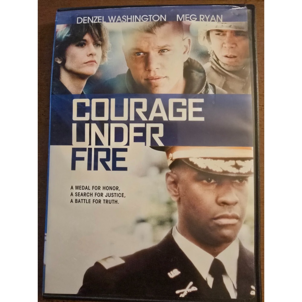 Courage Under Fire DVD, Ryan, Washington, Damon, Excellent Condition‎
